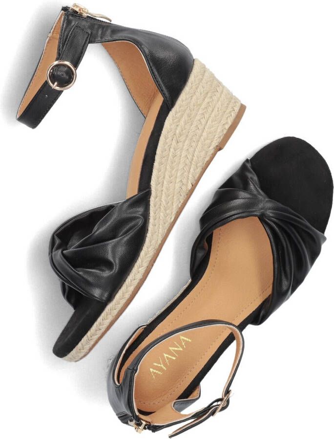 OMODA Zwarte Espadrilles 0577-5