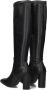 Omoda 0492-10 Laarzen Leatherlook Dames Zwart - Thumbnail 4