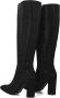 Omoda 0492-10 Laarzen Textiel Dames Zwart - Thumbnail 4