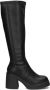 Omoda Laarzen Leatherlook Dames Zwart - Thumbnail 2