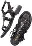 Omoda 120104 Sandalen Dames Zwart - Thumbnail 5