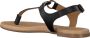 Omoda Dames Sandalen 179866 Zwart - Thumbnail 3