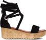 Omoda 722007 Sandalen Dames Zwart - Thumbnail 3