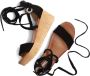 Omoda 722007 Sandalen Dames Zwart - Thumbnail 6