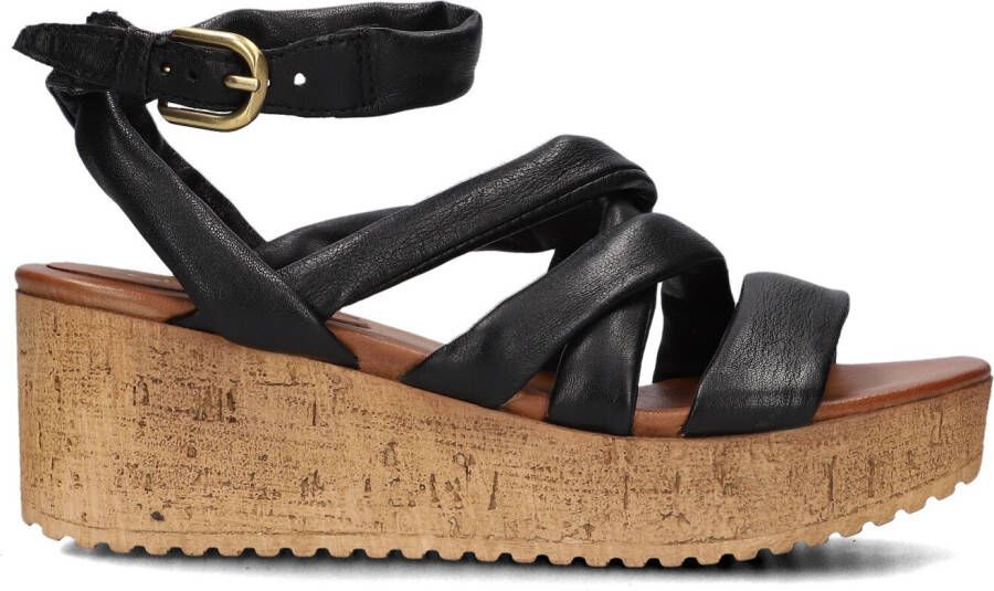 Omoda 722029 Sandalen Met Sleehak Dames Zwart - Foto 2