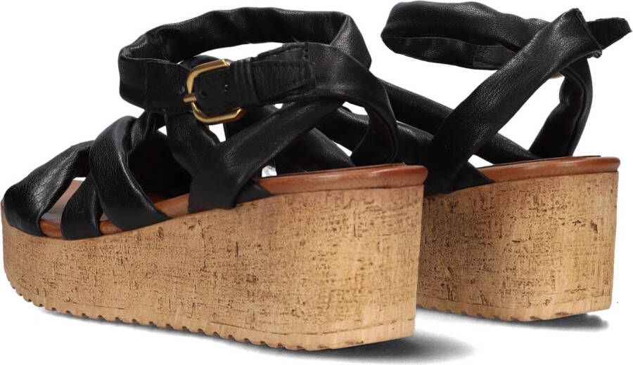 Omoda 722029 Sandalen Met Sleehak Dames Zwart - Foto 3