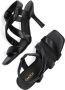 Omoda S1401 Sandalen Dames Zwart - Thumbnail 5