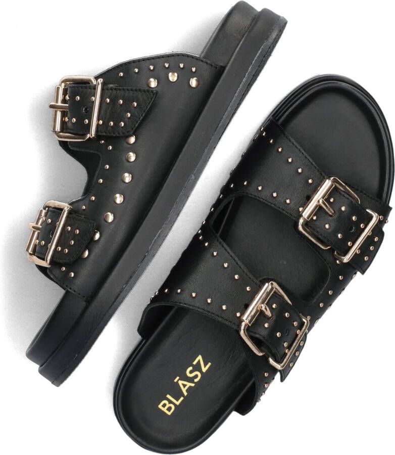 BLASZ Zwarte Slippers Lpmag-07
