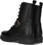 Omoda Lpsophie-41 Veterboots Laarzen Met Veters Dames Zwart - Thumbnail 2