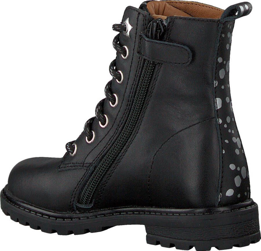 Omoda Zwarte Veterboots Om120554