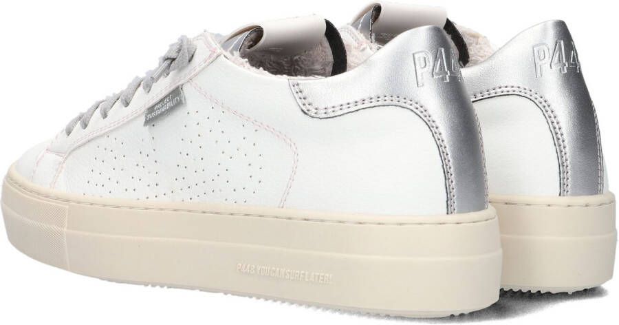 P448 Witte Lage Sneakers Thea