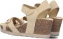 Panama Jack Vila Sandalen Met Sleehak Dames Beige - Thumbnail 5