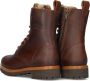 Panama Jack FRISIA~B10~~~~~~~~~~~~~~~~~~~~ Hoge sneakersVeterlaarzenDames veterschoenenDames sneakersHalf-hoge schoenen Cognac - Thumbnail 4