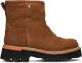 Panama Jack Bruine Nubuck Enkellaarzen Laia B1 Brown Dames - Thumbnail 5
