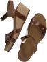 Panama Jack Julia Clay dames sandaal op sleehak Cognac - Thumbnail 10
