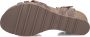 Panama Jack Vera Sandalen Met Sleehak Dames Taupe - Thumbnail 8