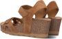 Panama Jack VILA B3 VELOUR Volwassenen Sandalen met hakDames Sandalen Taupe - Thumbnail 5