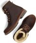 Panama Jack P03 AVIATOR C23 Volwassenen Heren sneakersVrije tijd half hoog Kleur Bruin - Thumbnail 8