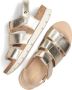 Panama Jack Gouden leren sandalen Sammy Yellow Dames - Thumbnail 9