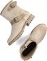 Panama Jack Taupe Suede Biker Boots Felina Beige Dames - Thumbnail 4