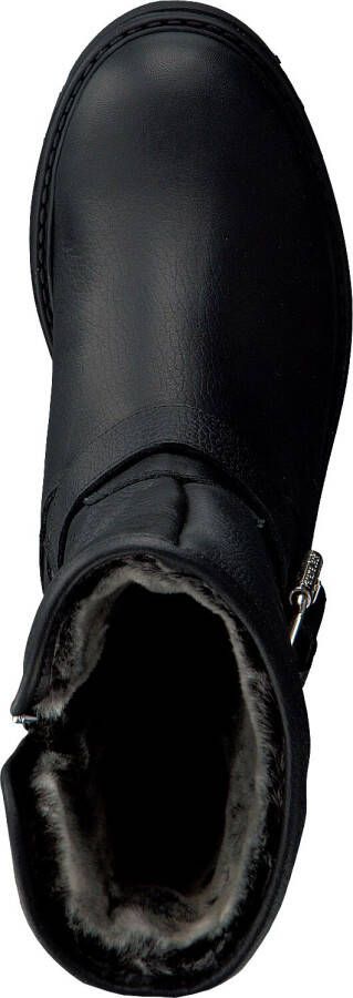 PANAMA JACK Zwarte Biker Boots Singapur B22