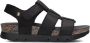 Panama Jack Stijlvolle platte sandalen voor vrouwen Black Dames - Thumbnail 6