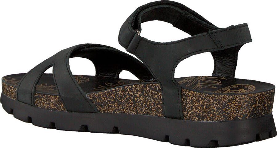 Panama Jack Zwarte Sandalen Sulia