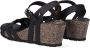 Panama Jack Zwarte Sleehak Sandaal Vera Basics Black Dames - Thumbnail 6
