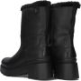 Panama Jack Zwarte Winter Lange Laarzen Chunky Stijl Black Dames - Thumbnail 6