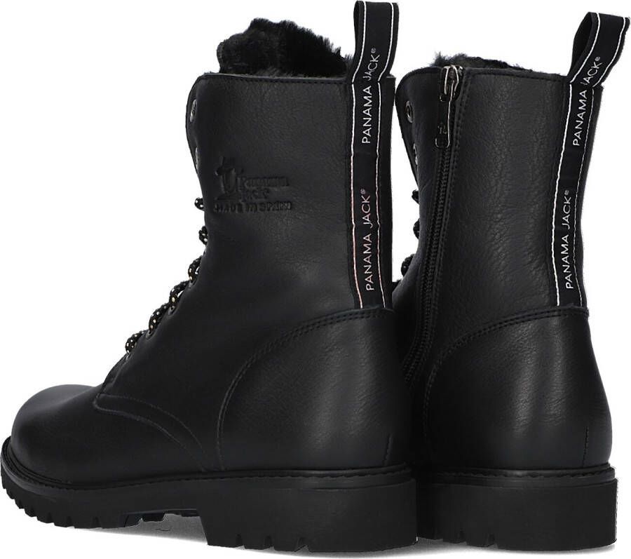 PANAMA JACK Zwarte Veterboots Frisia B1