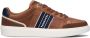 Pantofola d'Oro Laceno Uomo Low Lage sneakers Leren Sneaker Heren Cognac - Thumbnail 7