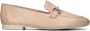 Bruin Tinten 2596 Loafers Instappers Dames Beige - Thumbnail 5