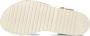 Paul Green Beige Sandaal Velours Leer Platte Rubberen Zool Beige Dames - Thumbnail 6