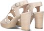 Paul Green 7924 Sandalen Dames Beige - Thumbnail 4