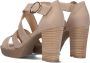 Paul Green 7942 Sandalen met hakDames Sandalen Wit beige - Thumbnail 7