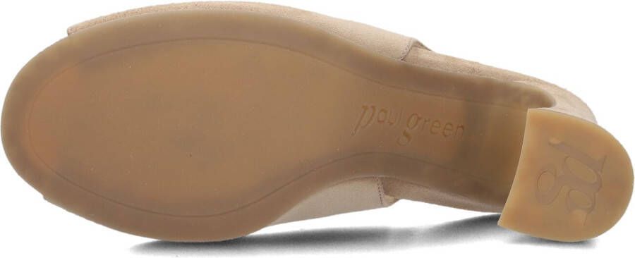 PAUL GREEN Beige Slingbacks 6038