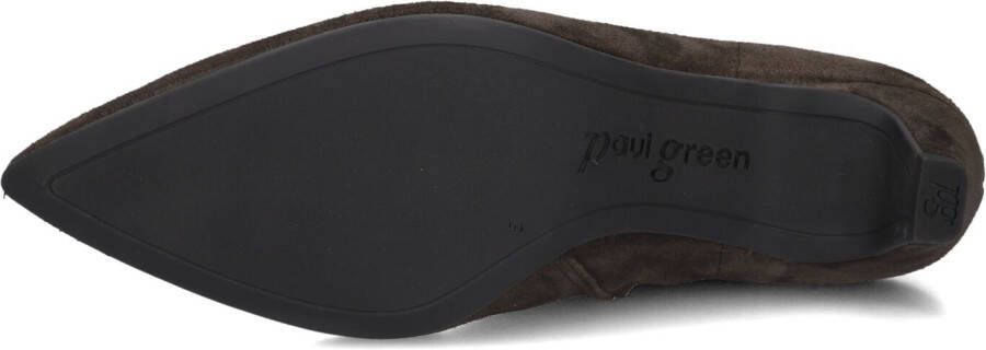 PAUL GREEN Bruine Enkellaarsjes 8288