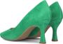 PAUL GREEN Pumps Dames 3779 Maat: 37 5 Materiaal: Suède Kleur: Groen - Thumbnail 4