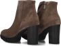 Paul Green 8005 Enkelboots Enkellaarsjes Dames Taupe - Thumbnail 4