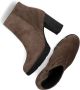 Paul Green 8005 Enkelboots Enkellaarsjes Dames Taupe - Thumbnail 6