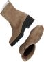 Bruin Tinten 9017 Enkelboots Enkellaarsjes Dames Taupe - Thumbnail 5