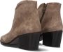 PAUL GREEN Enkellaarsjes Dames 8110 Maat: 42 Materiaal: Suède Kleur: Taupe - Thumbnail 4