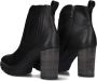 PAUL GREEN Enkellaarsjes Dames 9033 Maat: 42 Materiaal: Leer Kleur: Zwart - Thumbnail 4