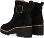 Paul Green 9763 Enkellaarsjes Enkelboots met rits Dames Zwart - Thumbnail 5