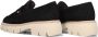 PAUL GREEN Loafers Dames 1079 Maat: 36 Materiaal: Leer Kleur: Zwart - Thumbnail 4
