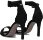 Paul Green Zwarte Suède Sandalen met Enkelband Black Dames - Thumbnail 4
