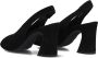 PAUL GREEN Slingbacks Dames 6038 Maat: 37 5 Materiaal: Suède Kleur: Zwart - Thumbnail 5