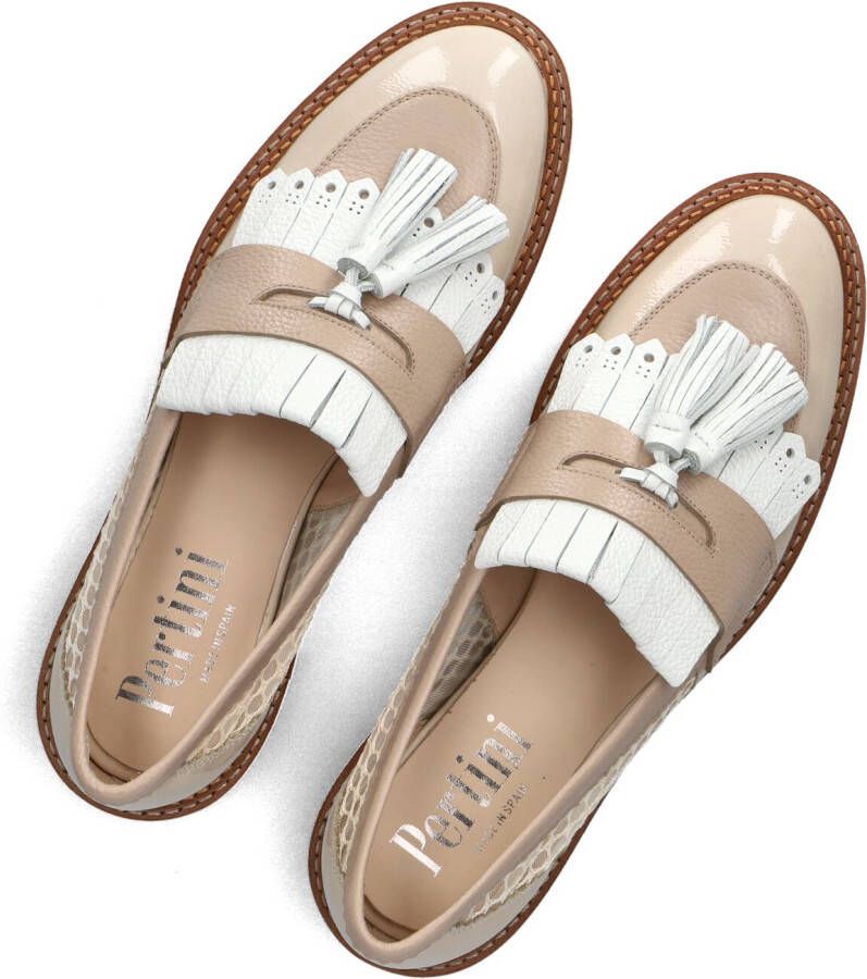 PERTINI Beige Instappers 35159