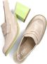 Pertini 33126 Loafers Instappers Dames Beige - Thumbnail 5