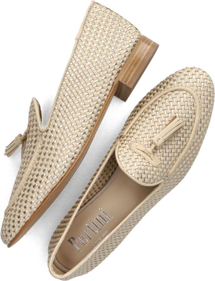 PERTINI Beige Loafers 33289